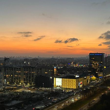 Apartament Skyscrapper Z Widokiem Na Panorame Warszawy Varsovie Extérieur photo