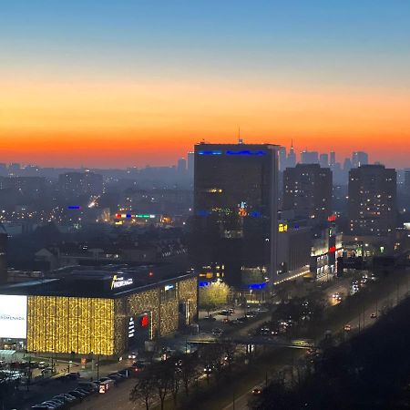 Apartament Skyscrapper Z Widokiem Na Panorame Warszawy Varsovie Extérieur photo