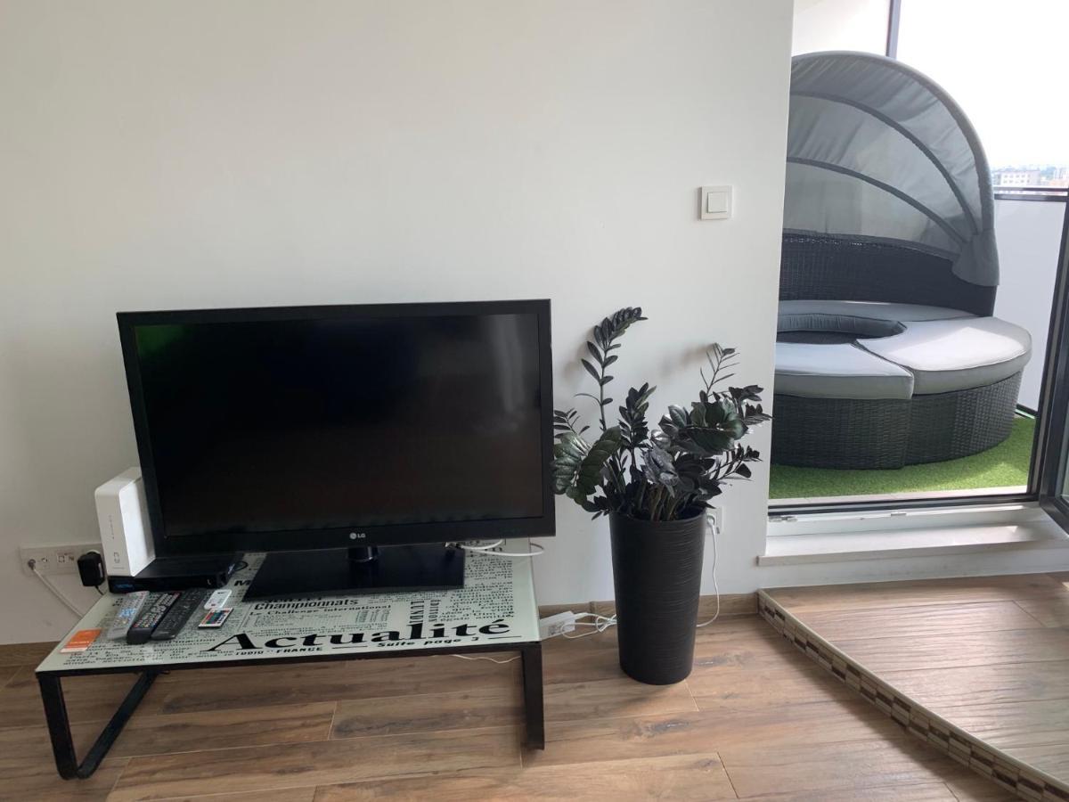 Apartament Skyscrapper Z Widokiem Na Panorame Warszawy Varsovie Extérieur photo